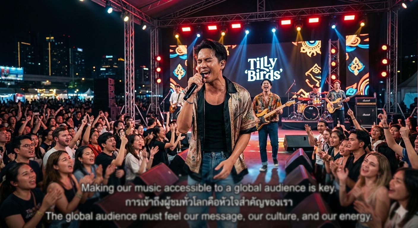 How Subtitles Help Thai Bands Reach International Audiences